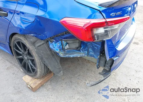 2022 Honda Civic Sport z USA, uszkodzony, nr VIN 2HGFE2F58NH559147